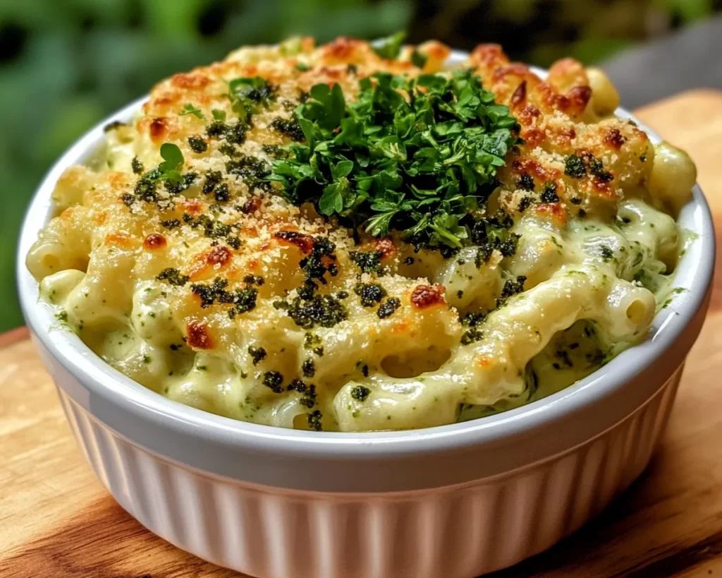 St Patrick’s Day Green Mac and Cheese