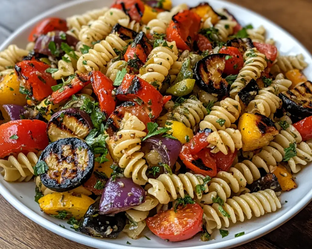 Pasta Salad with Grilled Vegetables