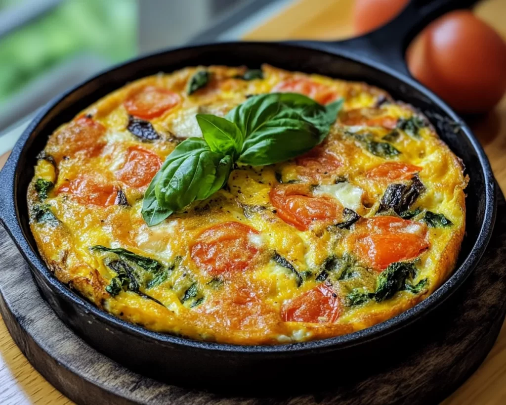 Frittata Recipe with Mixed Veggies (Easy Baked)