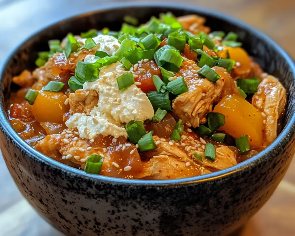 Slow Cooker Korean Chicken Stew (Comforting & Flavorful)