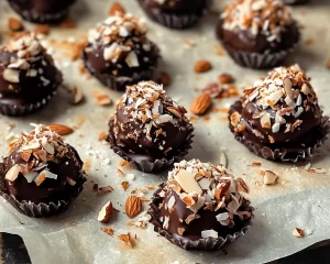 Classic Dark Chocolate Coconut Almond Clusters