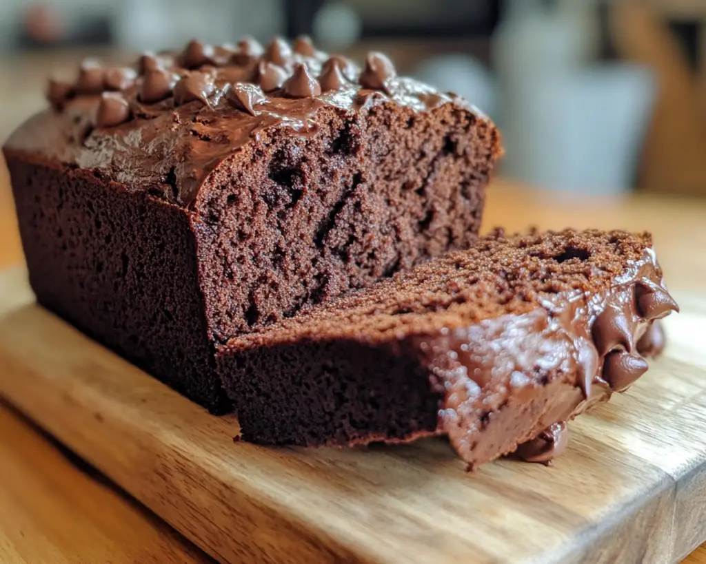 Quick Homemade Chocolate Bread | Easy Chocolate Loaf Recipe