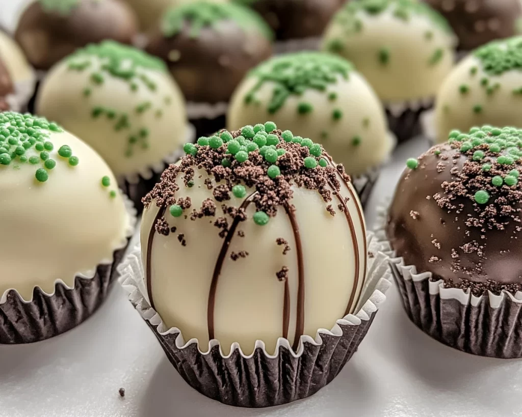 St Patrick’s Day Mint Oreo Truffles
