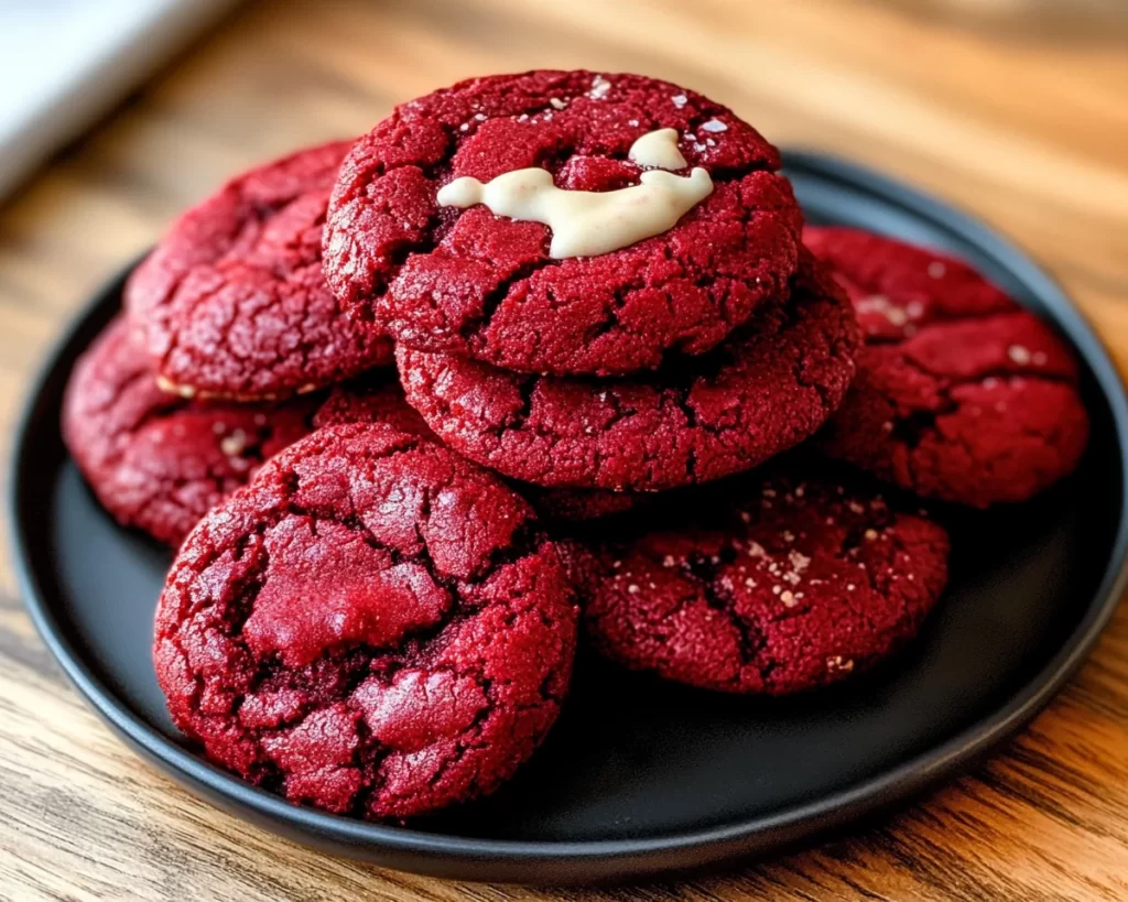 Delicious Red Velvet Cookies With Beets