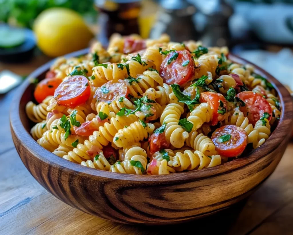 Lemon Vinegarette Dressing for Pasta Salad (Spring Recipe)