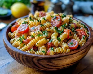 Lemon Vinegarette Dressing for Pasta Salad (Spring Recipe)