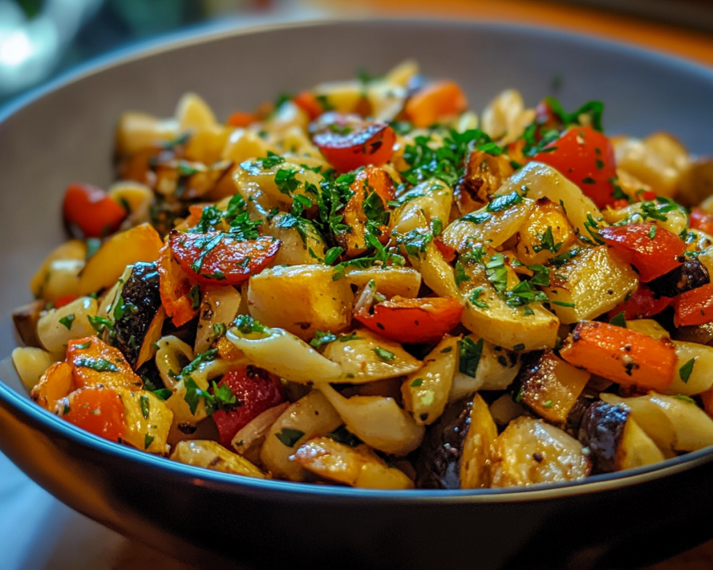 Pasta Salad with Roasted Vegetables