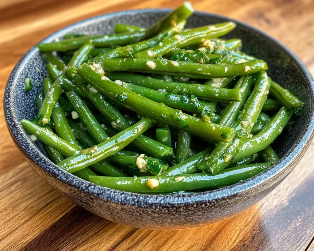 Spring Dinner Party Garlic Butter Green Beans