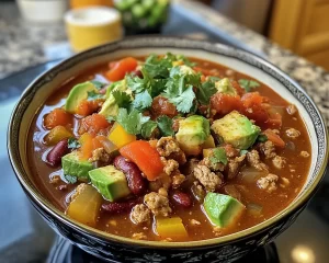 Healthy Easy Turkey Chili (One Pot)