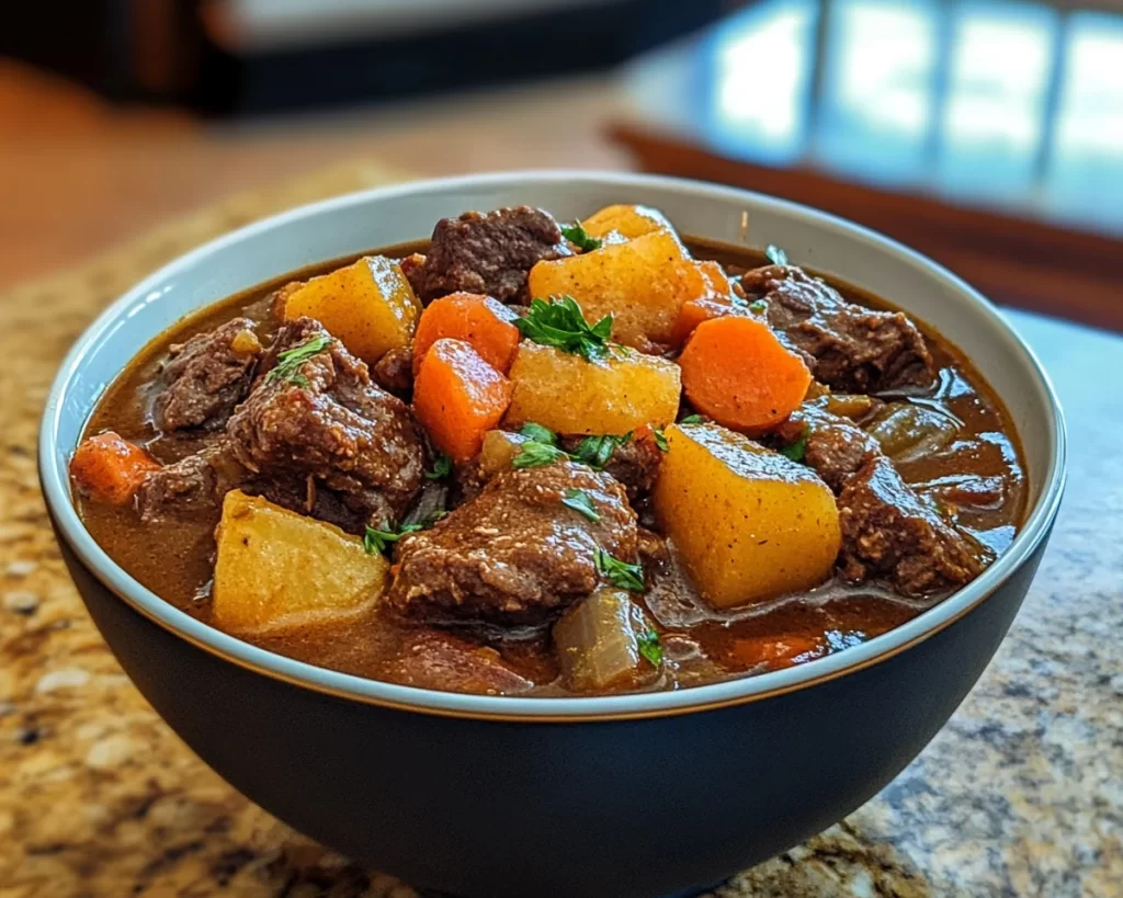Cozy Moist Puerto Rican Beef Stew Recipe