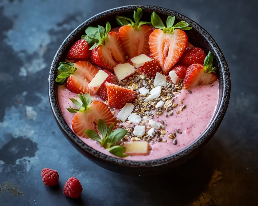 Mother’s Day Strawberry Smoothie Bowl