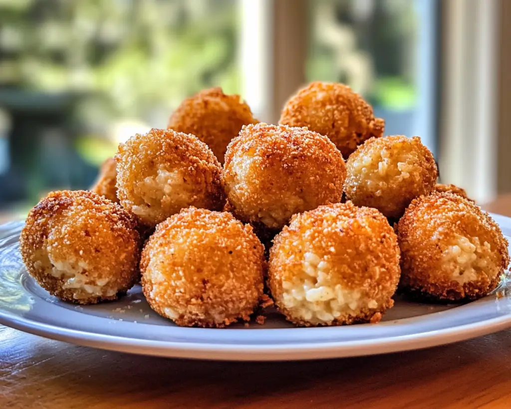 Crispy Arancini Rice Balls (Italian Appetizer)