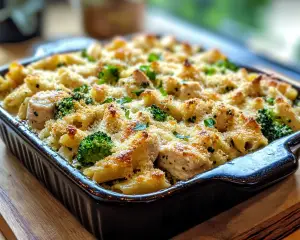 Chicken and Broccoli Pasta Bake