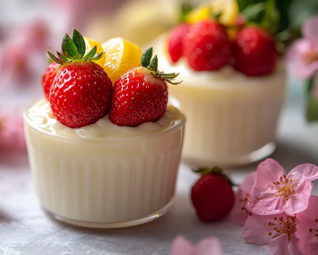 Spring Desserts: Strawberry Lemon Dessert Cups