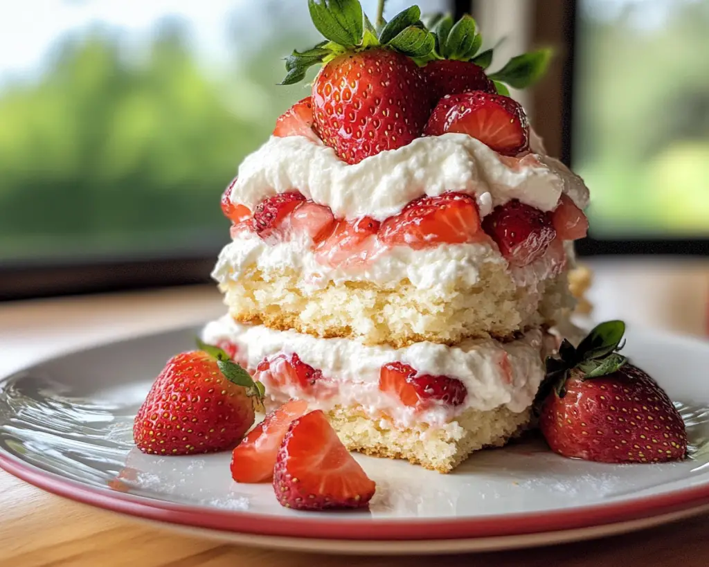 Easy Strawberry Shortcake Dessert