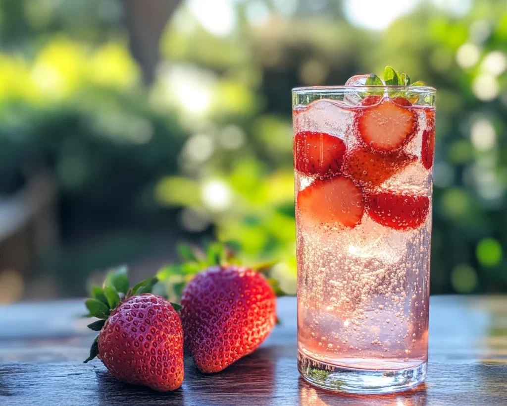 Soda Drinks Recipes: Strawberry Soda (Easy)