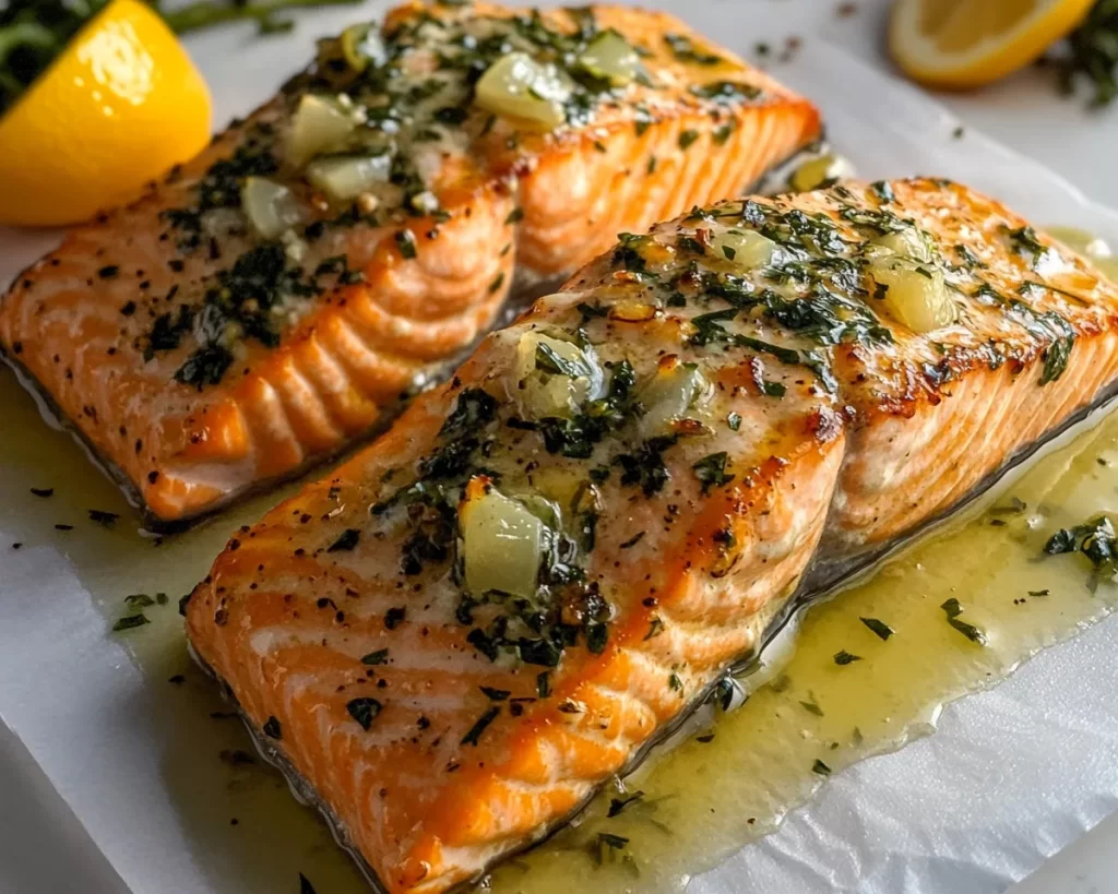Mother’s Day Garlic Butter Salmon