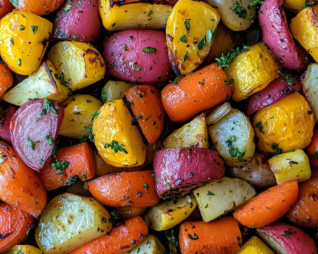 Spring Dinner Party Roasted Spring Vegetables