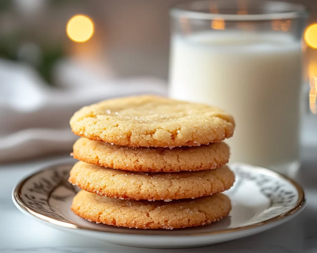 Milk Cookies: Soft Milk Sugar Cookies