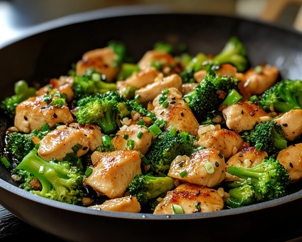 Garlic Butter Chicken with Broccoli