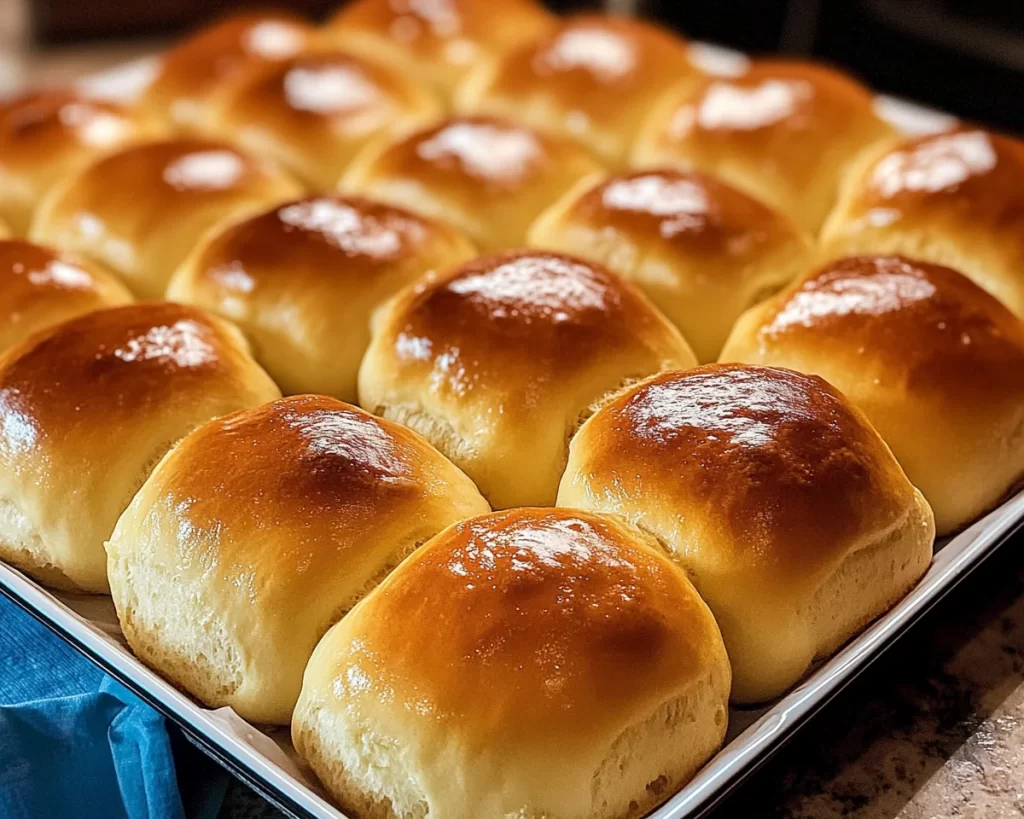 Quick & Easy Jumbo Dinner Rolls