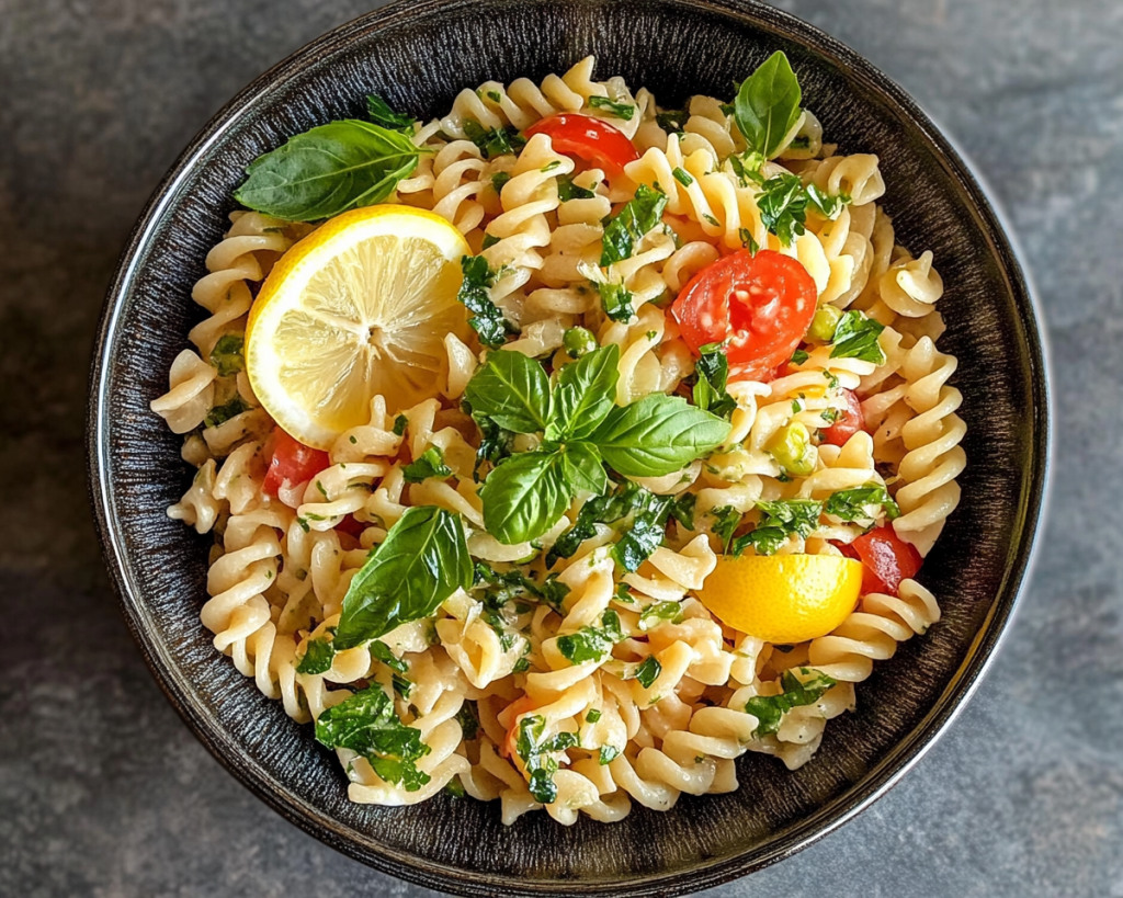 Lemon Pasta Salad with Fresh Herbs