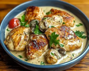 Quick & Easy Creamy Boursin Chicken