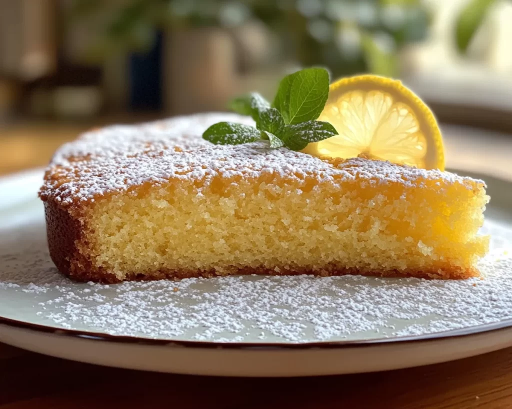 Spring Dinner Party Lemon Olive Oil Cake