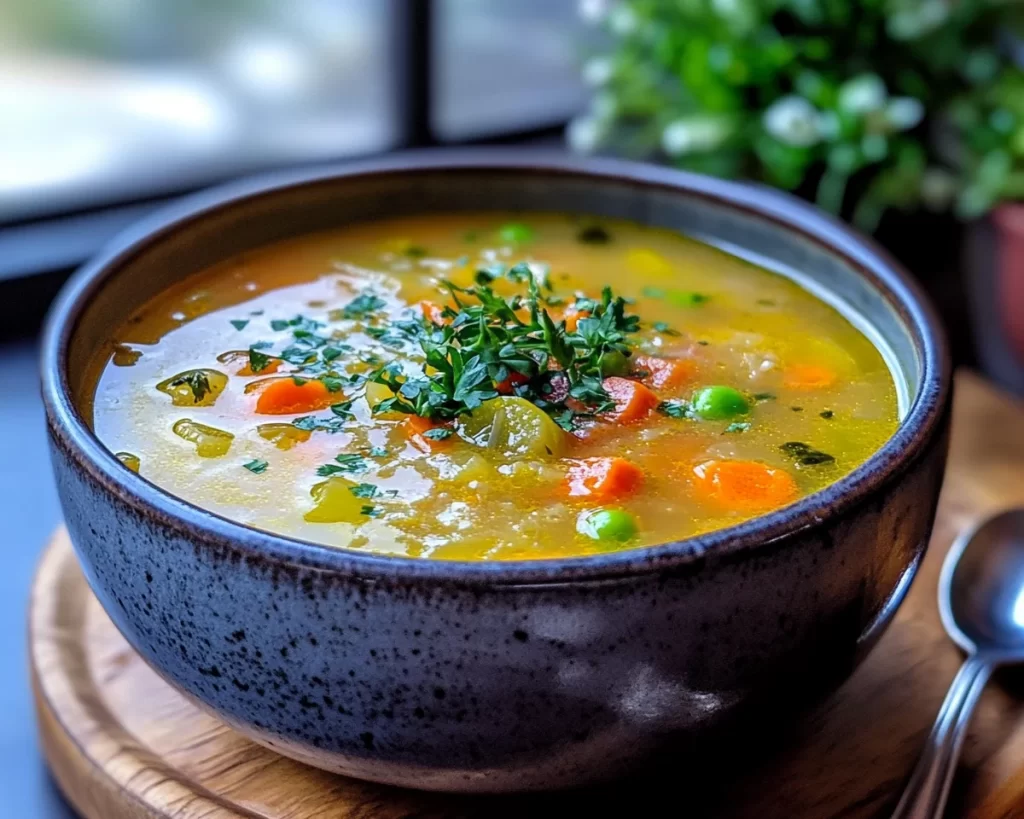 Spring Dinner Party Spring Vegetable Soup