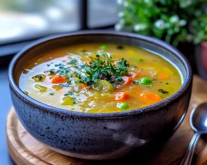 Spring Dinner Party Spring Vegetable Soup