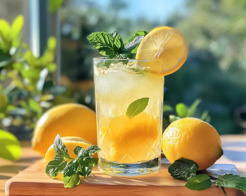 Soda Drinks Recipes: Lemon Soda Mocktail (Simple + Fresh)