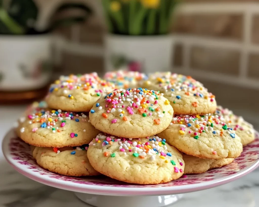 Spring Cookies: Soft Vanilla Spring Cookies