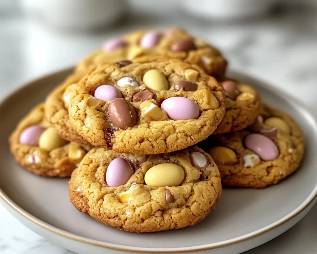 Cadbury Egg Cookies: Soft Mini Egg Cookies