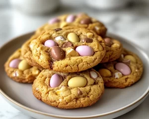 Cadbury Egg Cookies: Soft Mini Egg Cookies