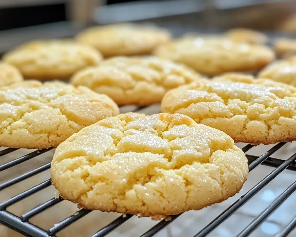 Spring Baking: Lemon Crinkle Cookies (Soft)