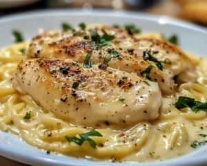 Spring Dinner Party Chicken Alfredo