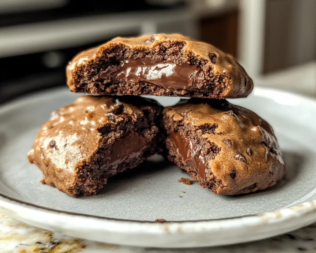 CRK Cookies Stuffed with Chocolate (Extra Gooey)