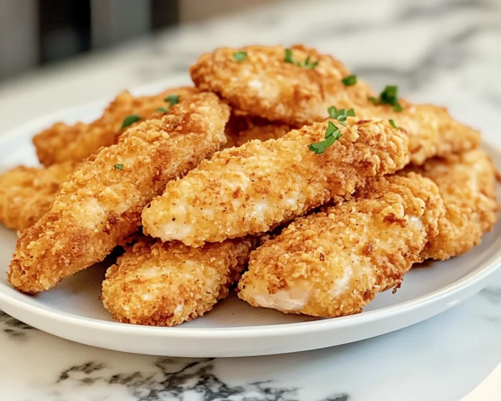 Healthy Easy Air Fryer Chicken Tenders (Crispy + Light)