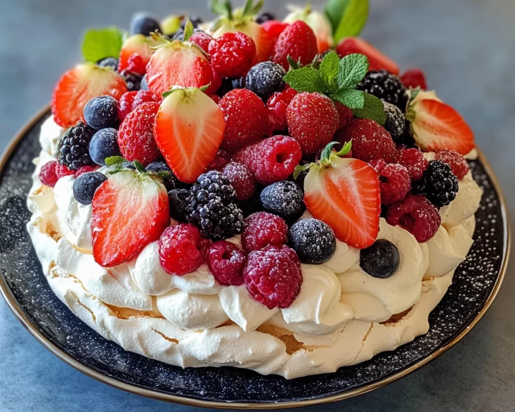 Mother’s Day Berry Pavlova