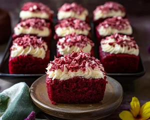 Irresistible Red Velvet Mini Loaves Recipe