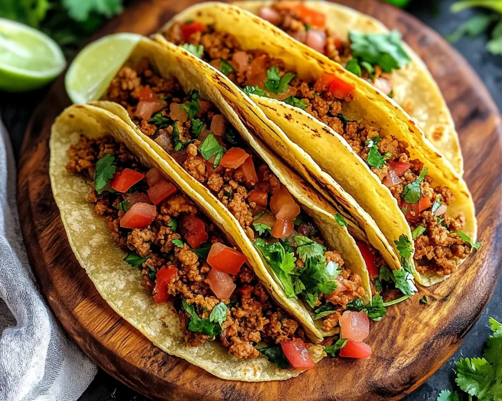 I'M Obsessed With Super Juicy Ground Turkey Tacos!