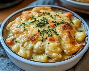 Cozy Gnocchi Chicken Pot Pie Recipe