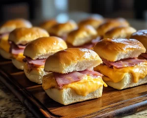 Easter Ham and Cheese Sliders
