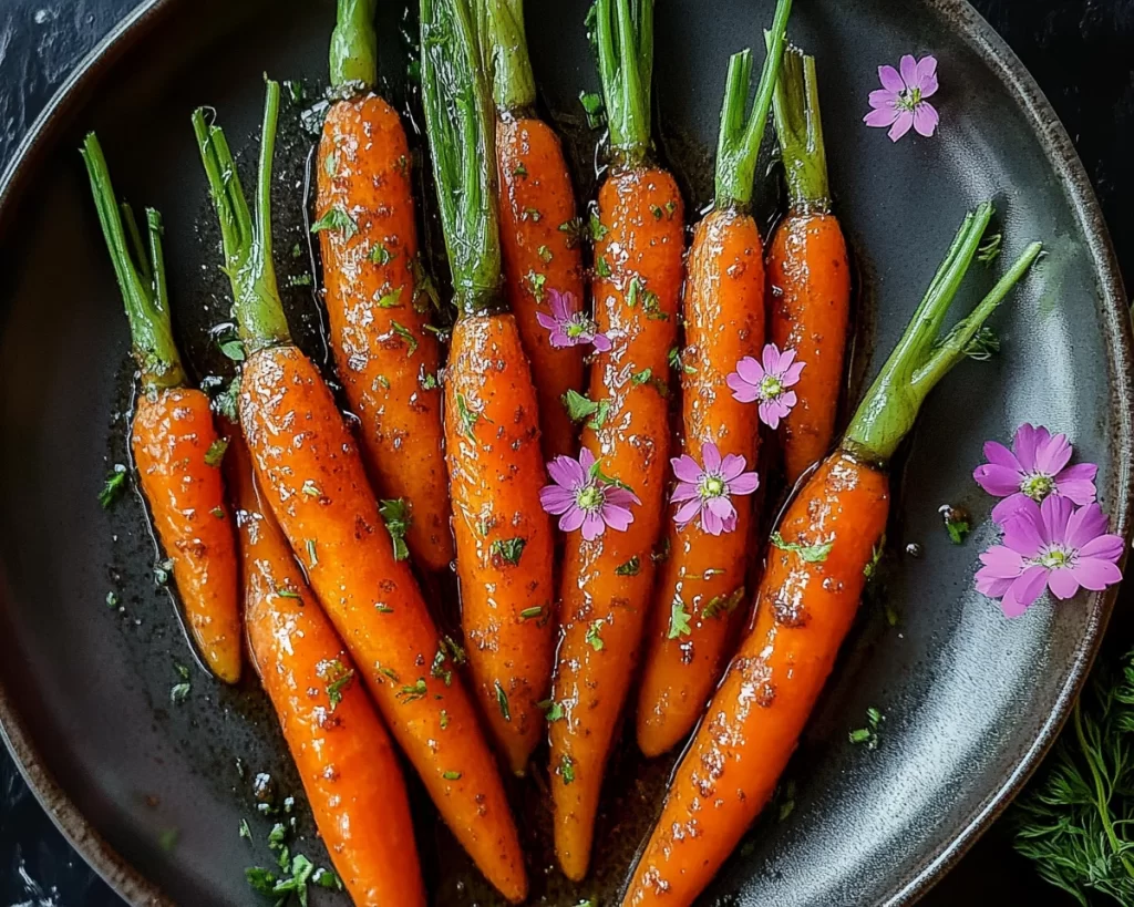 Easter Brown Sugar Glazed Carrots