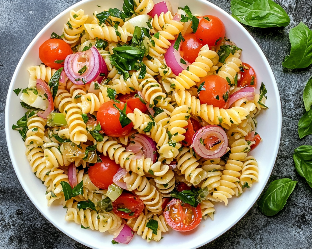 Pasta Salad with Olive Oil and Garlic