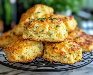 St Patrick’s Day Irish Cheddar and Herb Scones