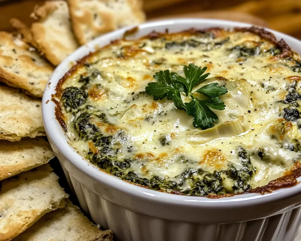 St Patrick’s Day Spinach and Artichoke Dip