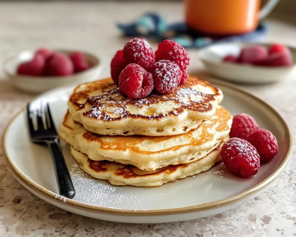 Quick Keto Cottage Cheese Pancakes