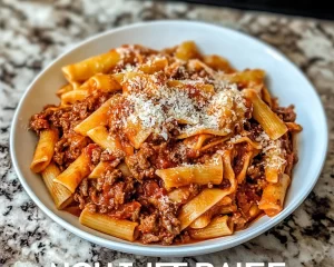 Mouthwatering Beef Ragu Pasta