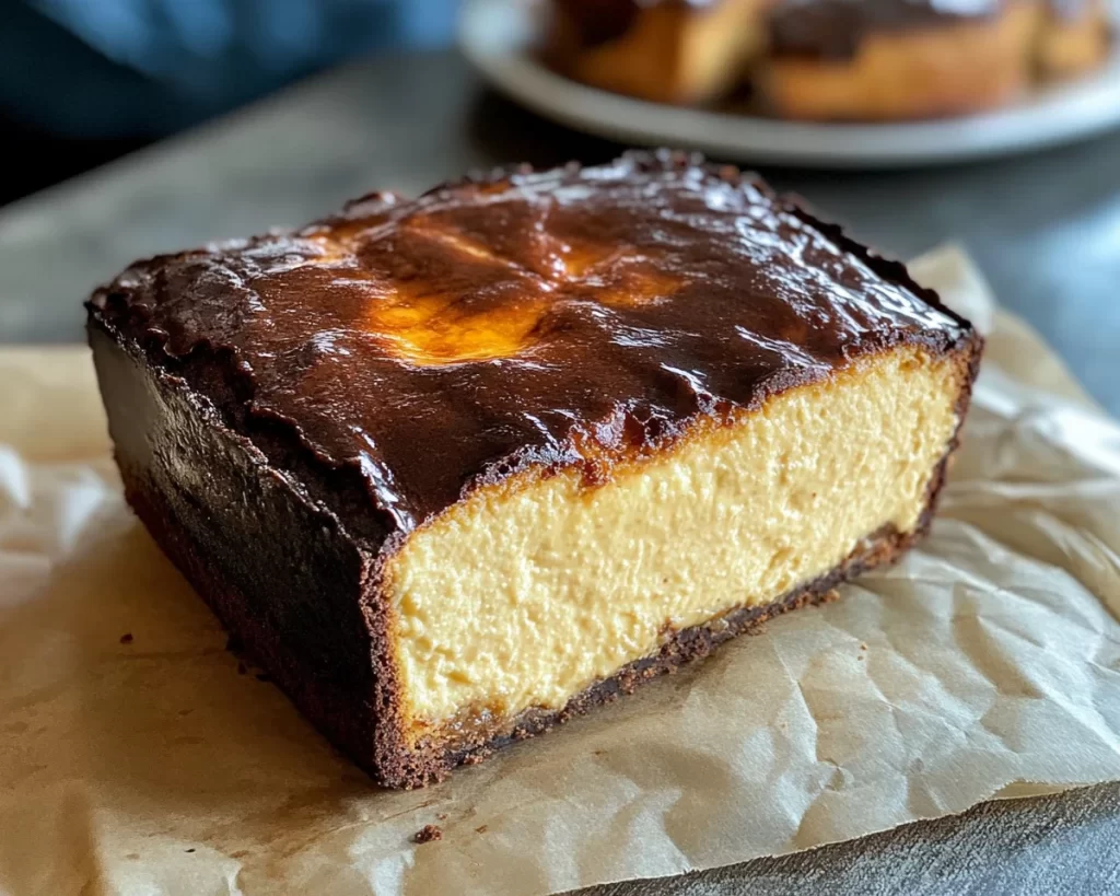 Decadent Burnt Basque Cheesecake Loaf Recipe